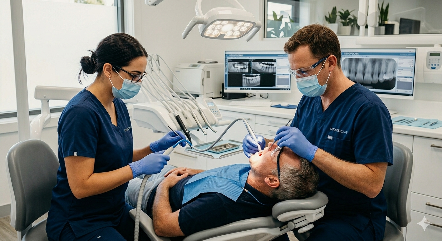 Equipe Clinica forte em Atendimento